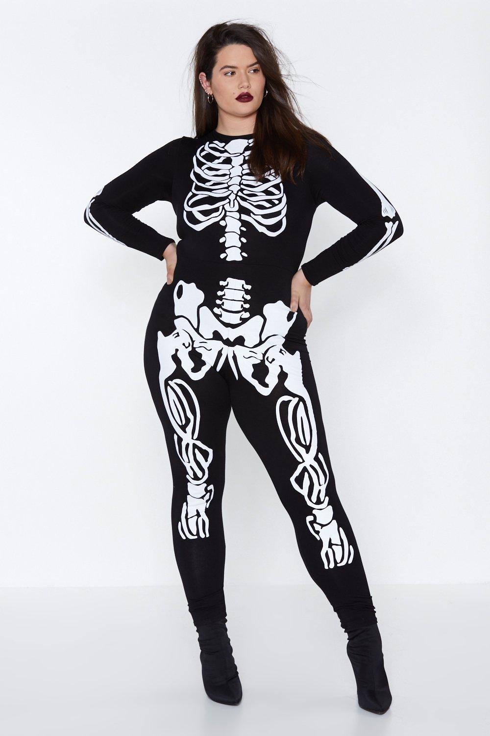 skeleton playsuit
