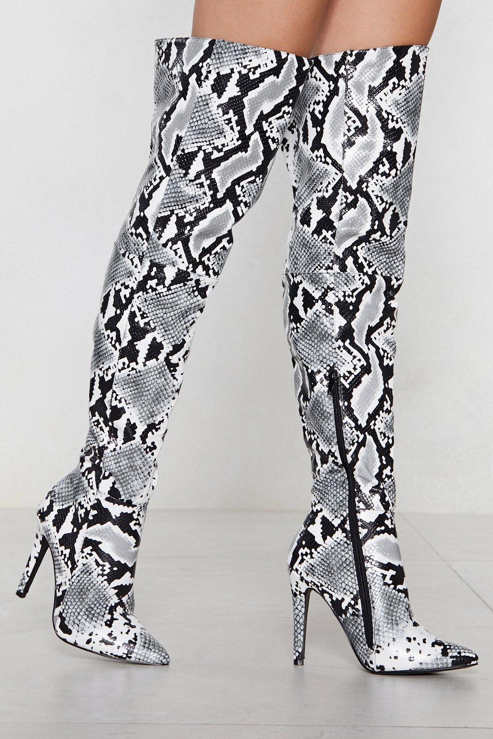 platform strappy shoes
