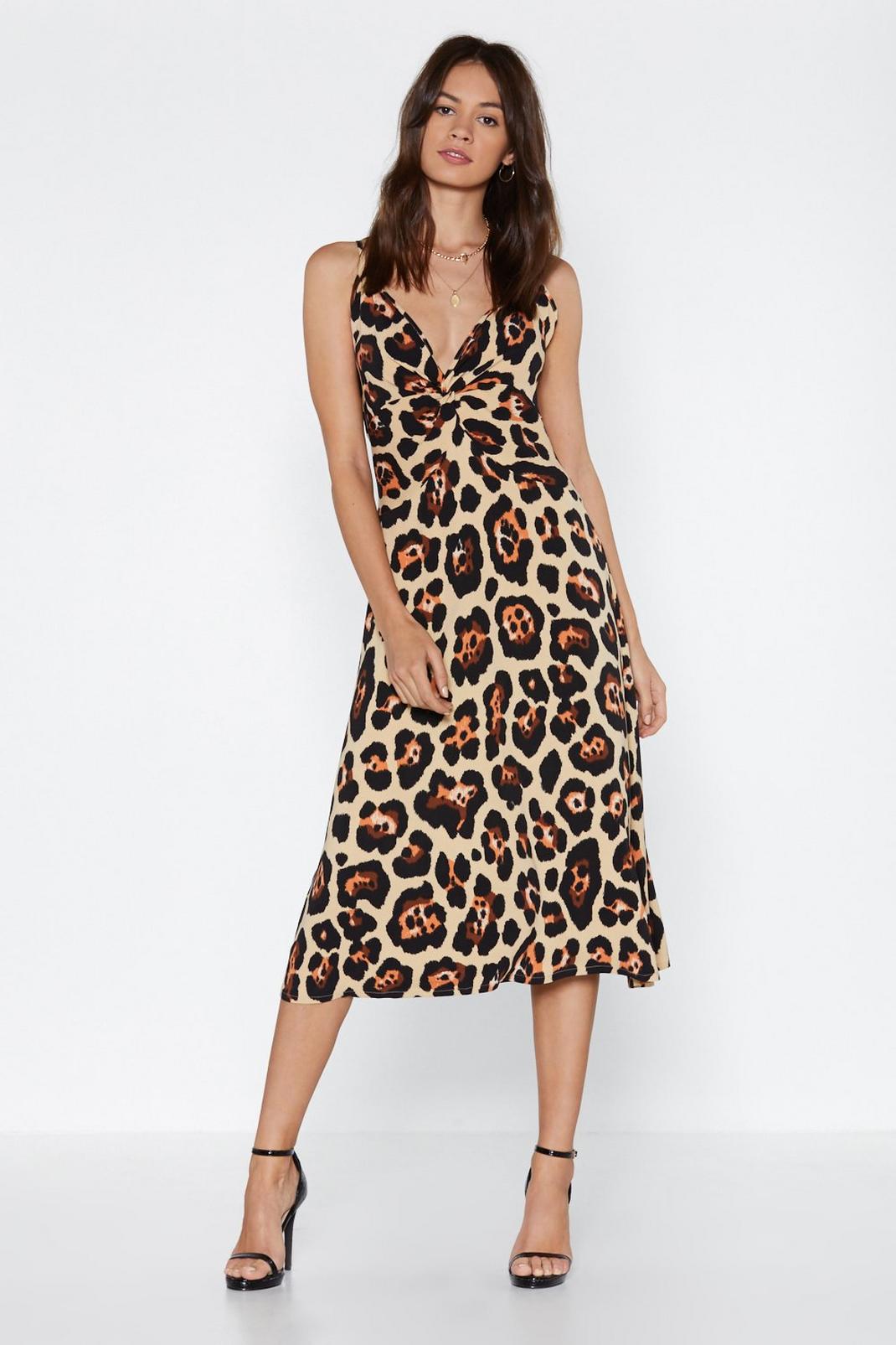 On the Prowl Leopard Dress image number 1
