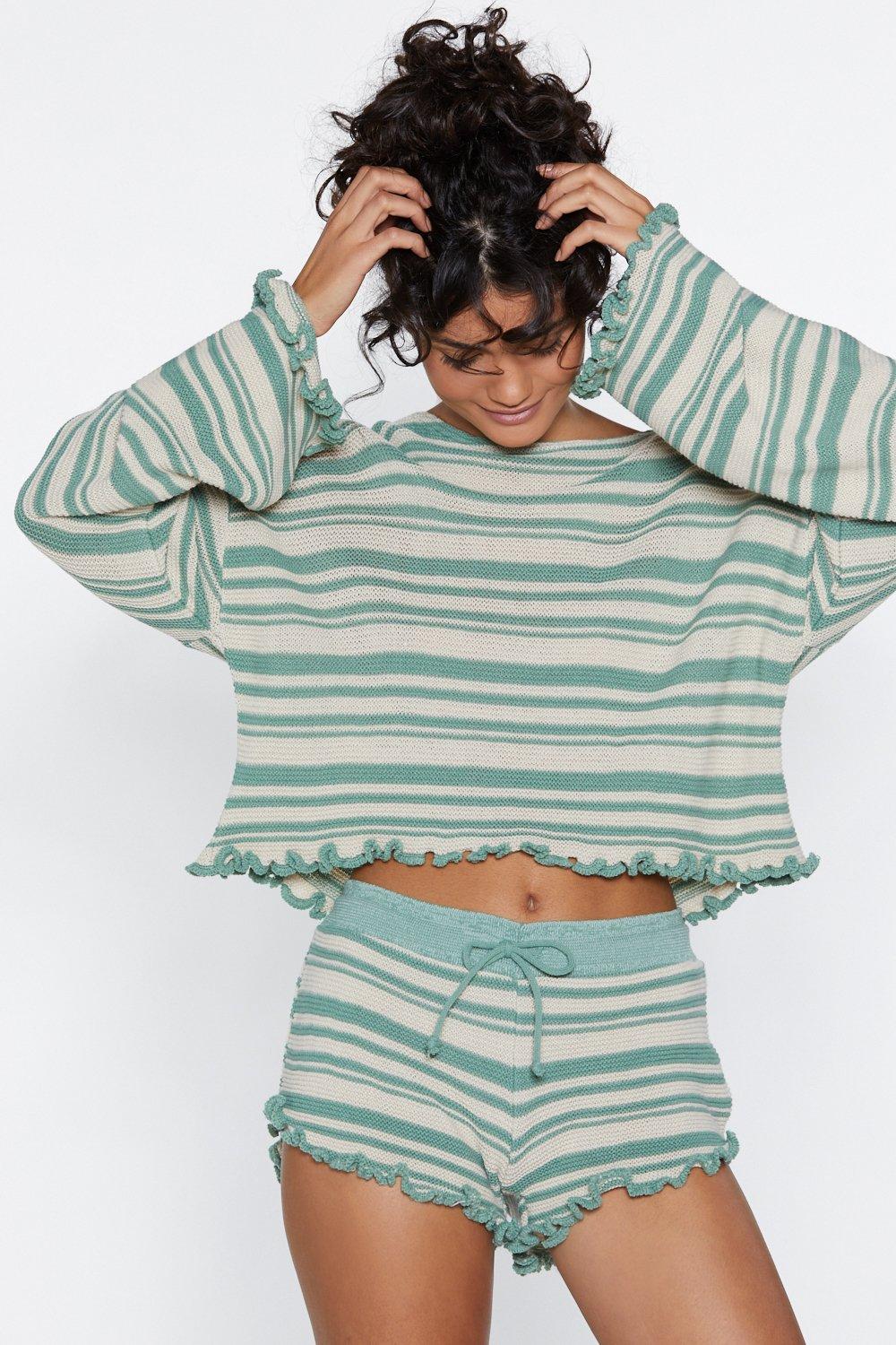 sweater shorts