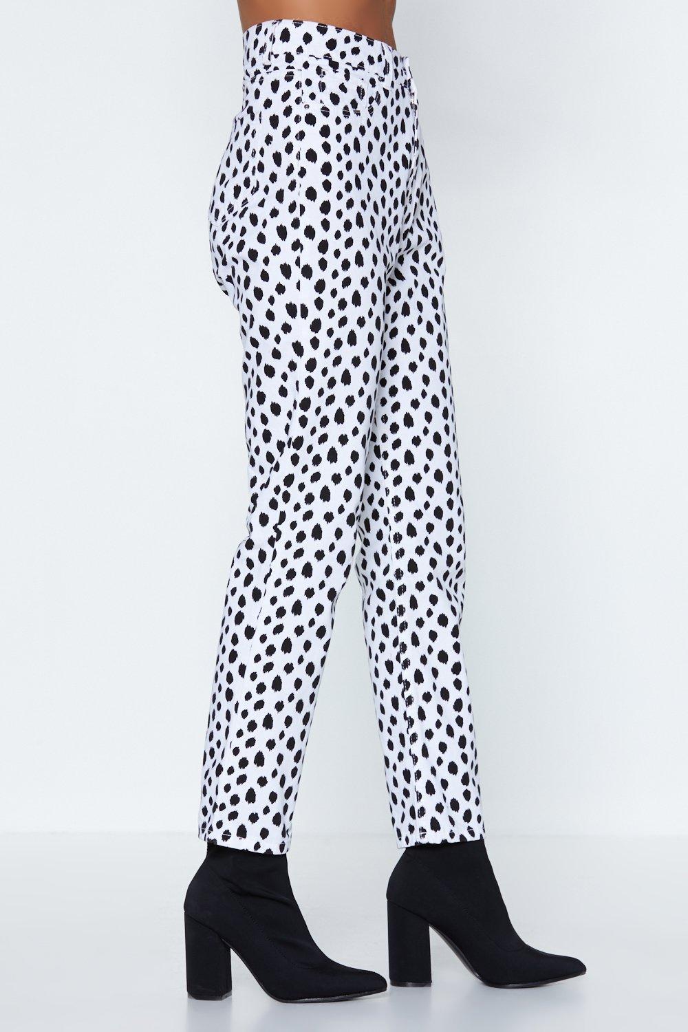 On the Spot Dalmatian Jeans