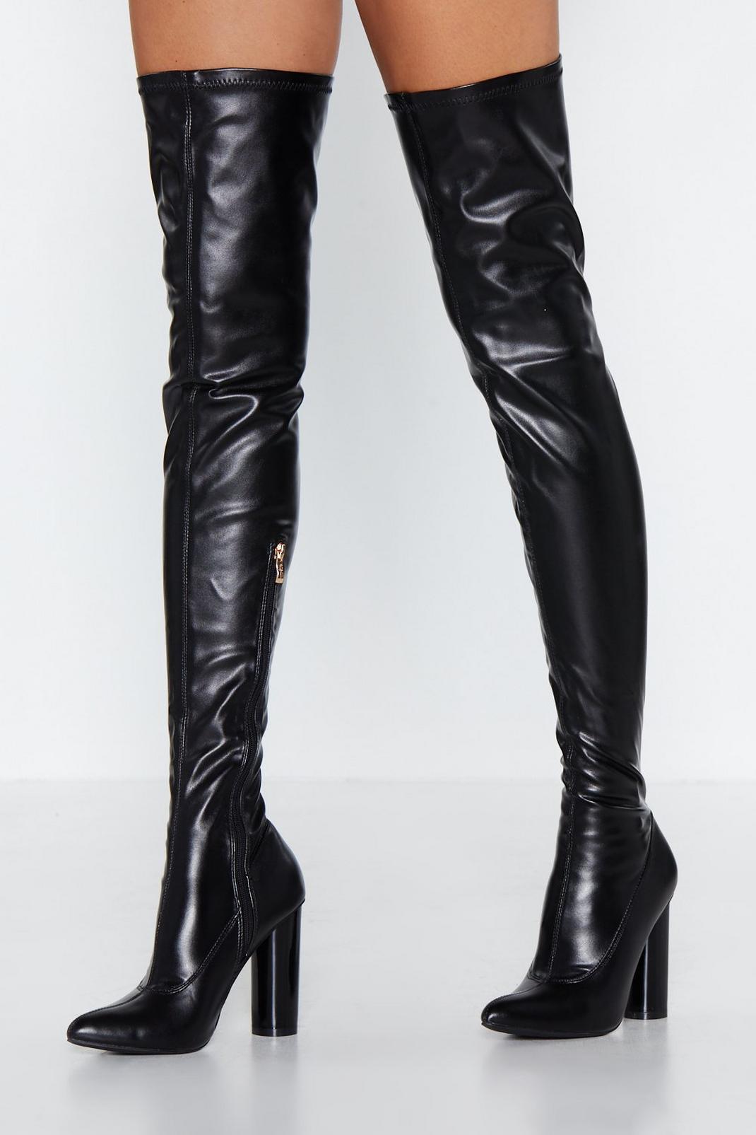 Cat Woman Forever Thigh-High Boot image number 1