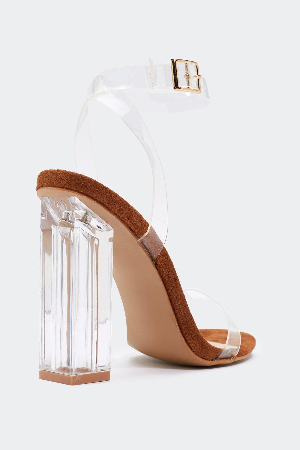 Nasty gal let's be clear heel shop