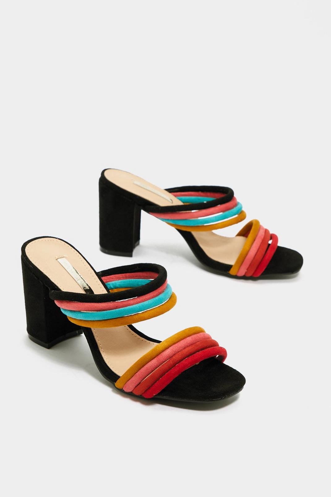 Strap Out Multicolored Mule image number 1