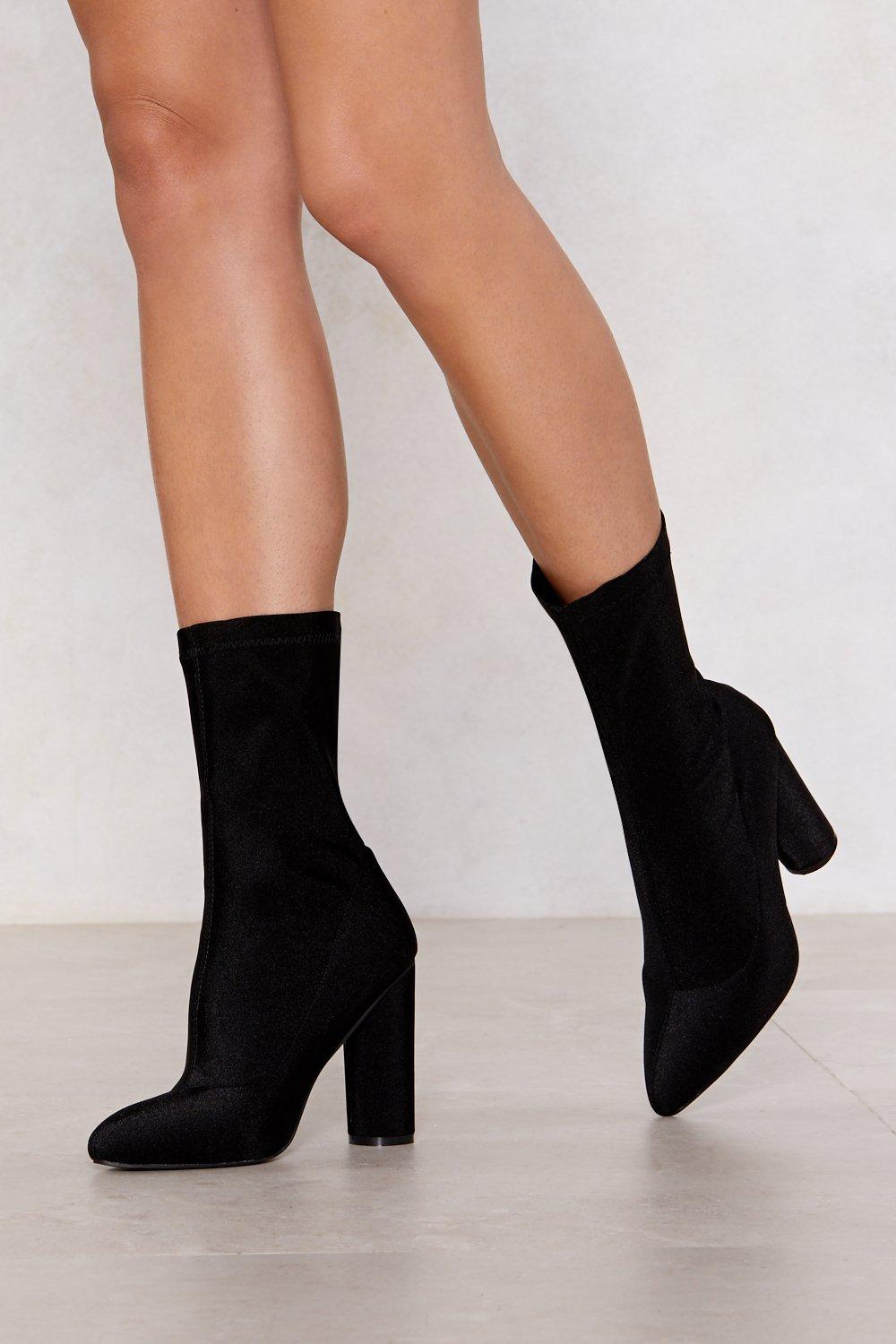 Nasty gal 2025 sock boots