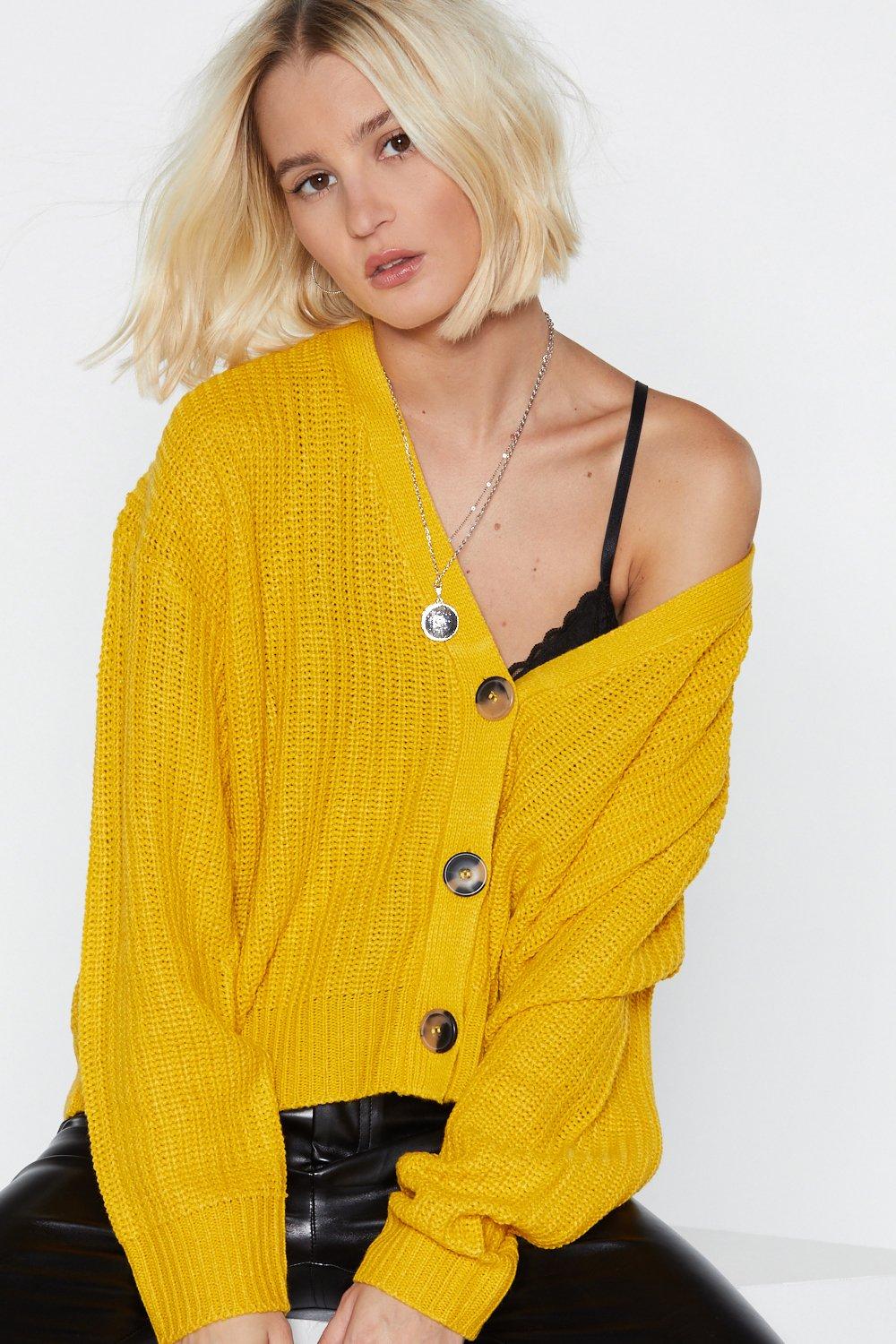 relaxed cardigan