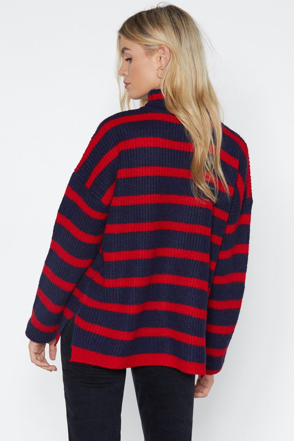 Straight From the Heart Turtleneck Sweater