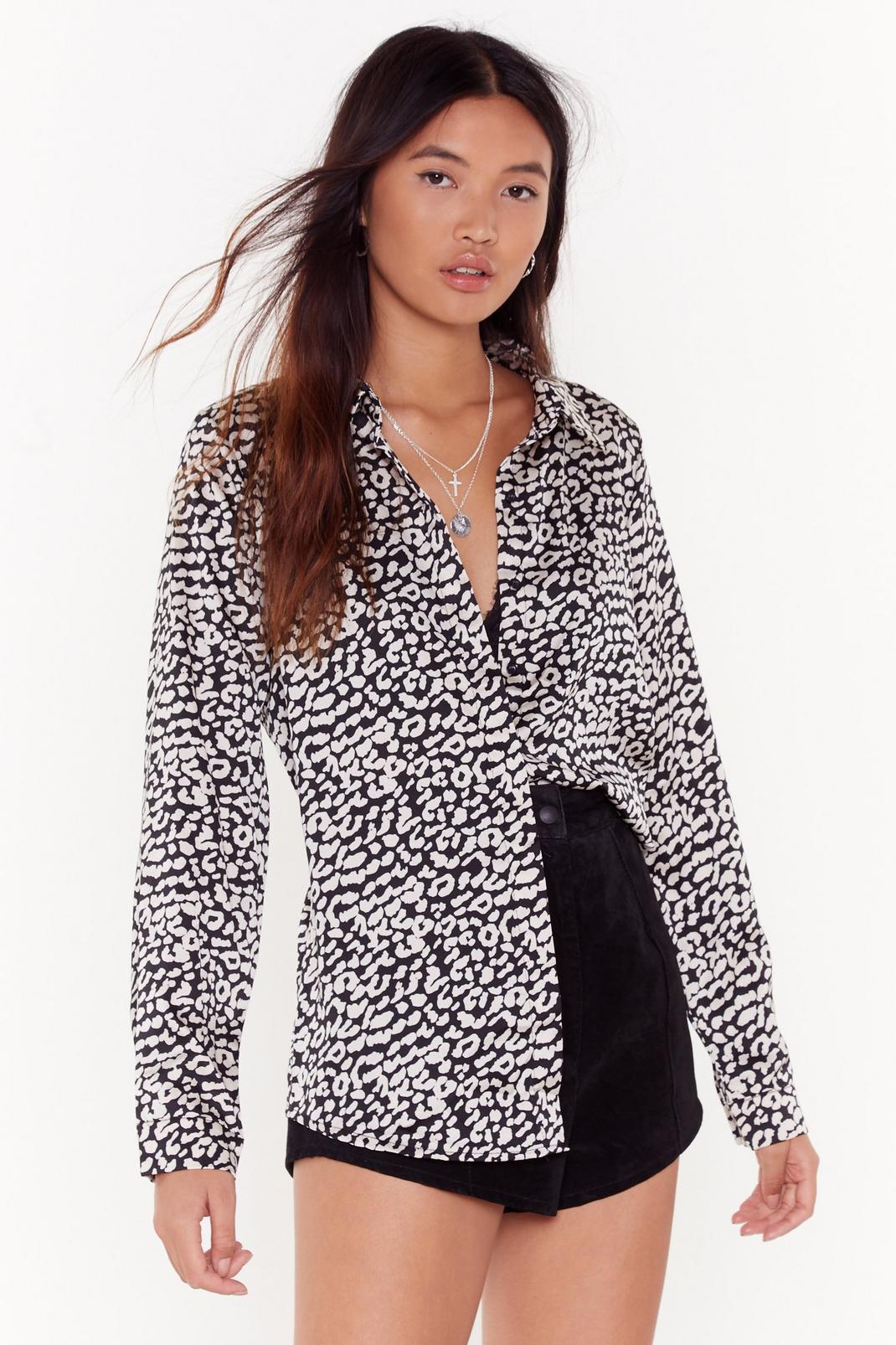 Chemise à imprimé léopard  image number 1