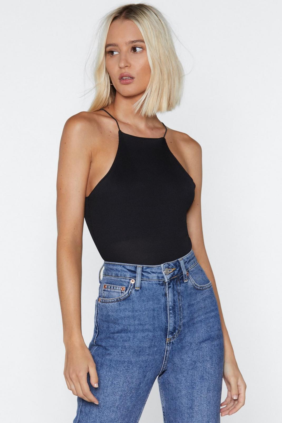 It's Personal Ribbed Bodysuit | Nasty Gal