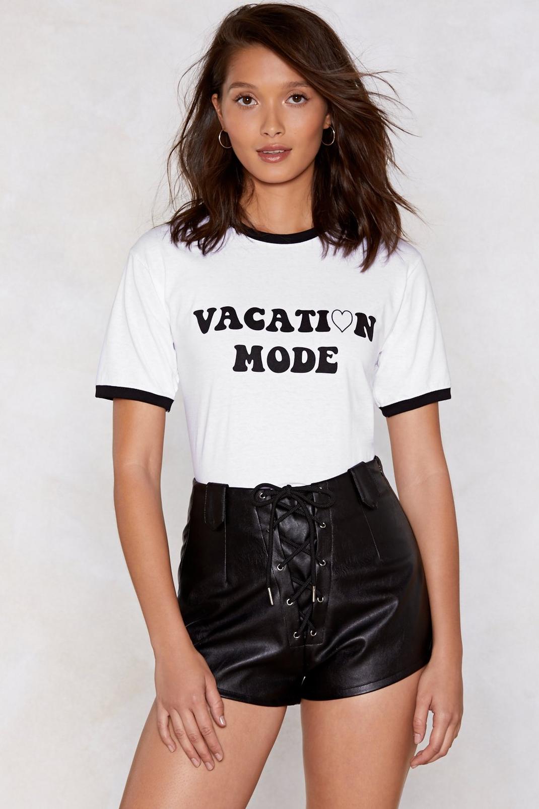 Vacation Mode Ringer Tee image number 1