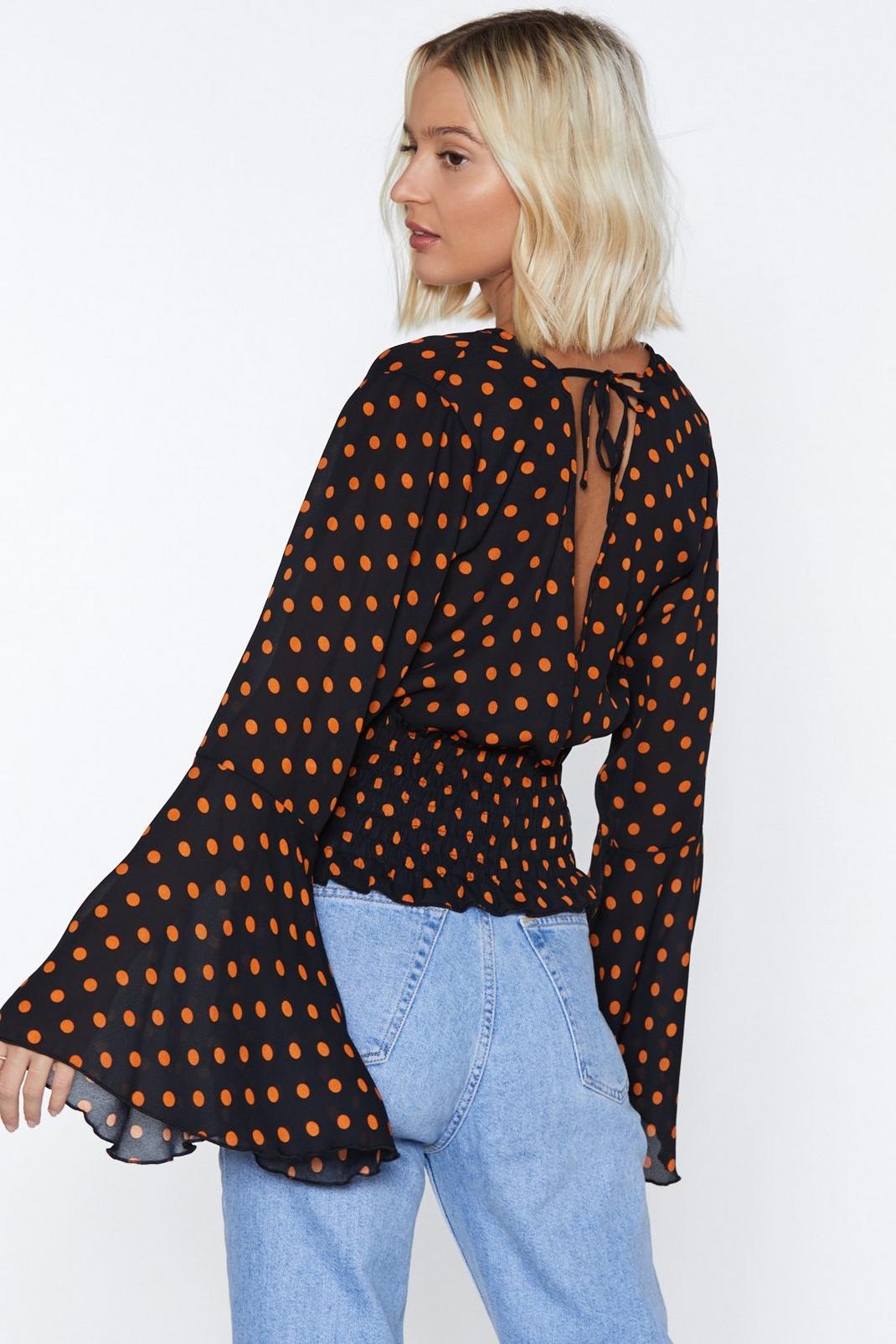 What's Love Dot to Do With It Polka Dot Top | Nasty Gal