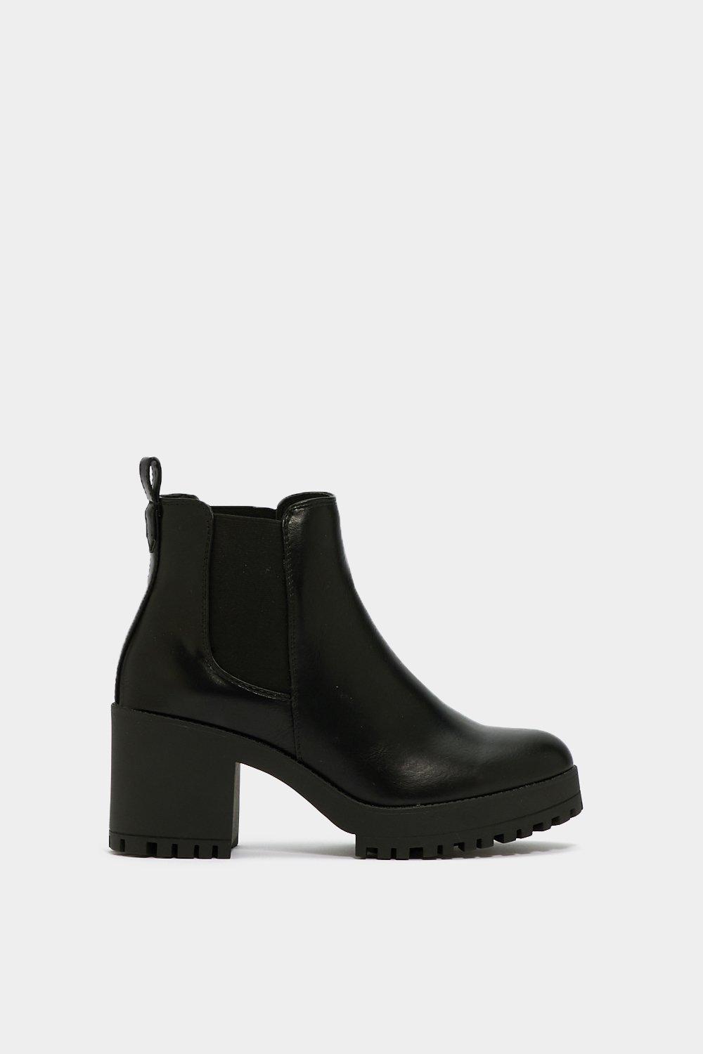 chunky shoe boots