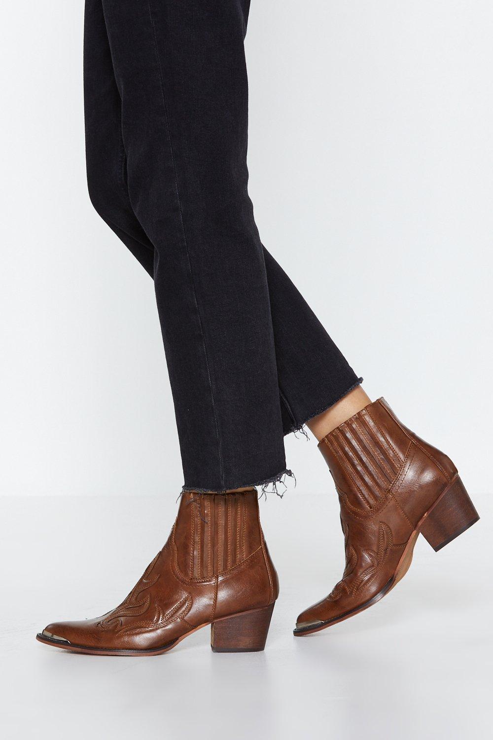 cowboy boots nasty gal