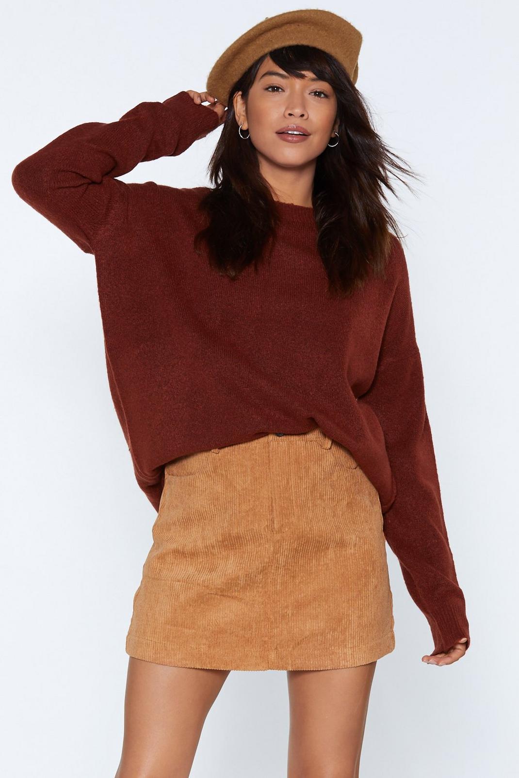 What Knit Takes Longline Sweater image number 1
