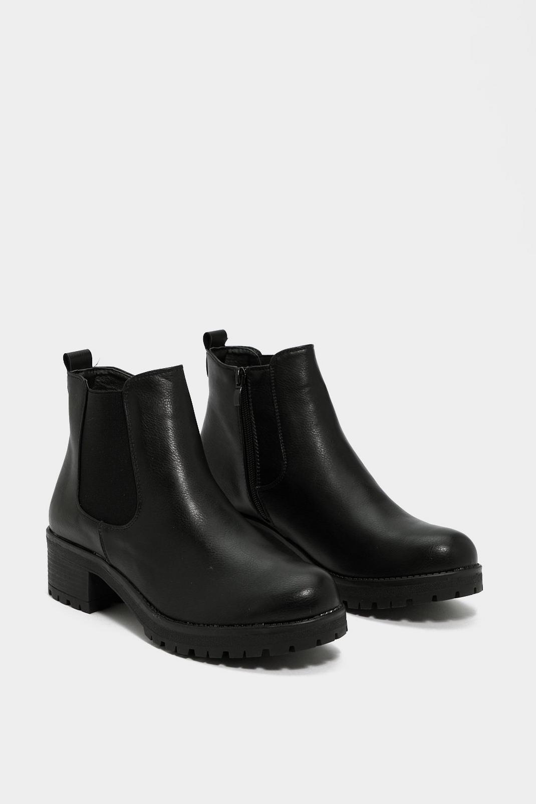 Black Follow in My Footsteps Chelsea Boot image number 1