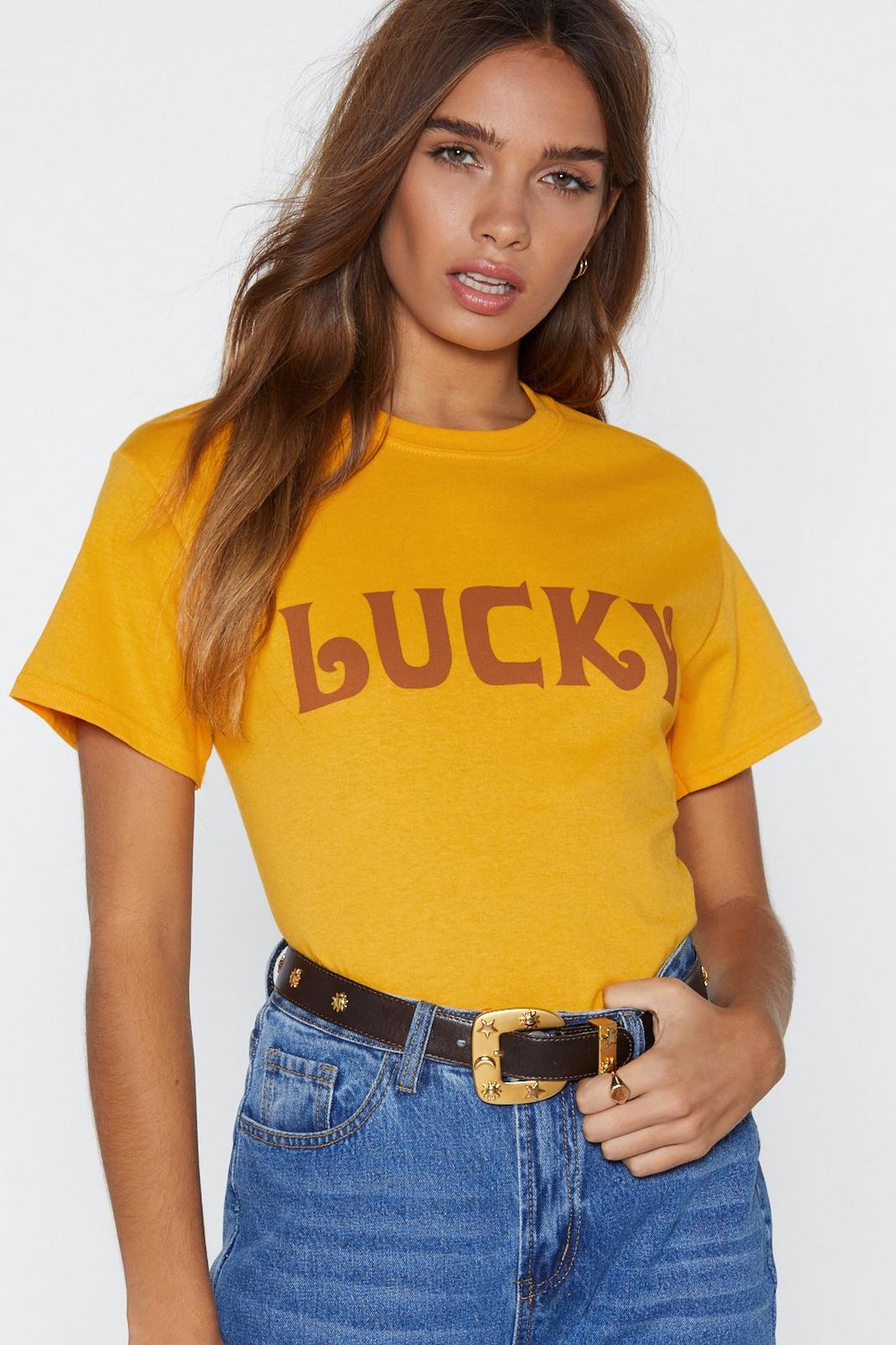 Lucky Relaxed Tee image number 1