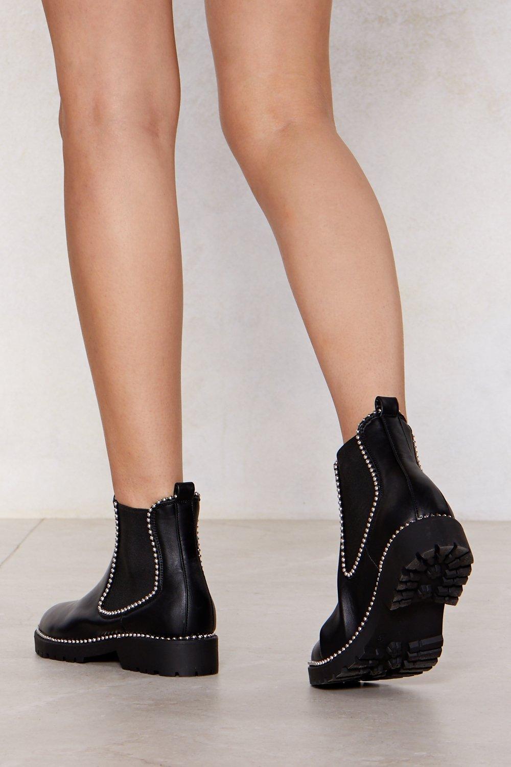 Chelsea store studded boots