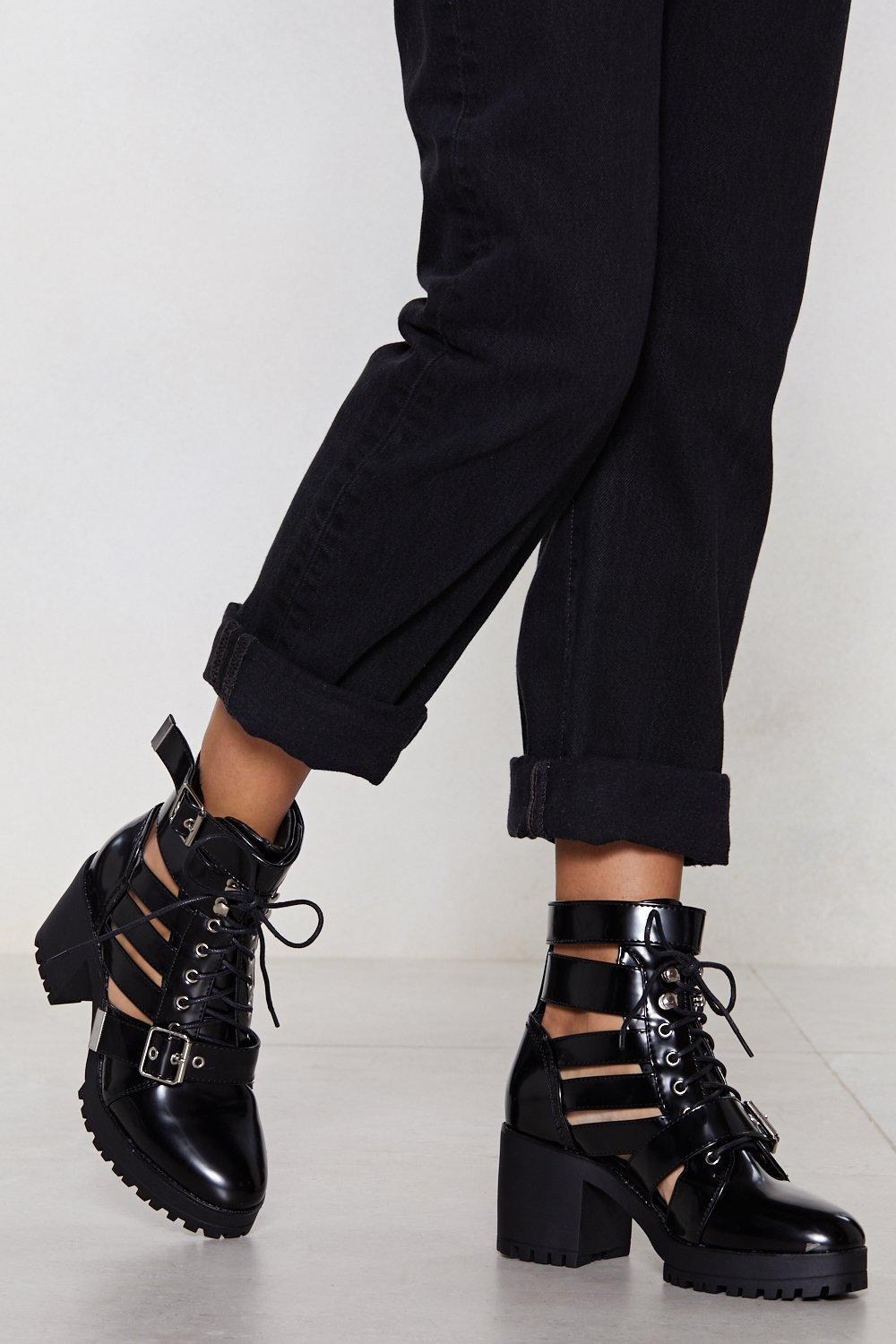 Cut out of luck best sale boot