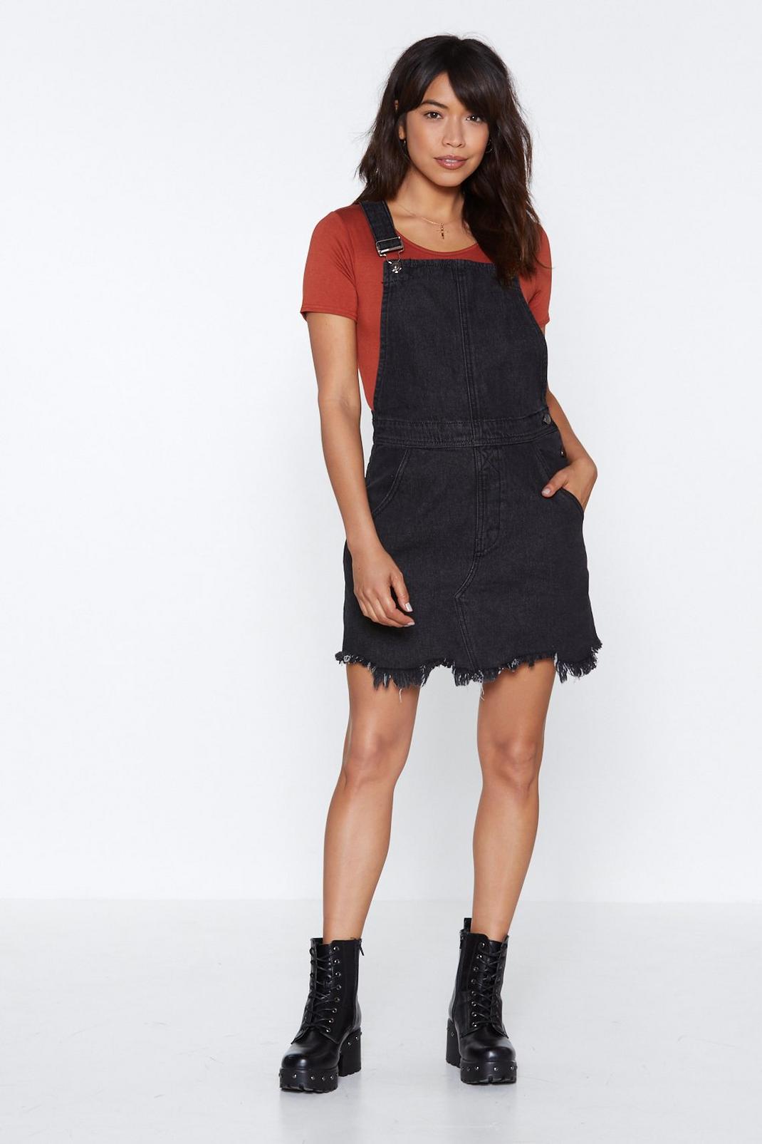 Come to An End Pinafore Dress image number 1