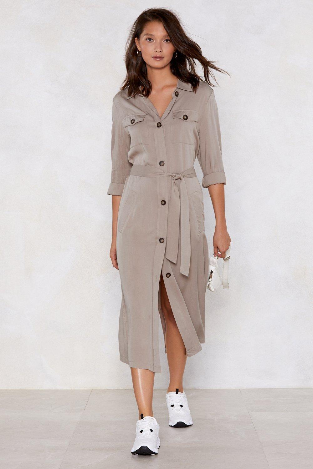 utility dress midi