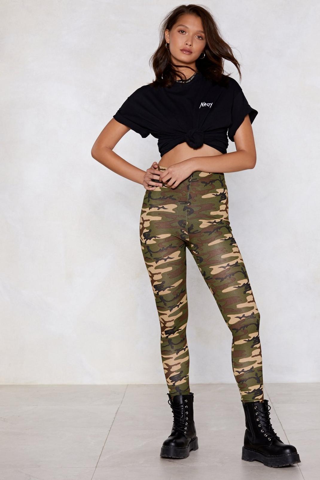 Forge Ahead Camo Leggings image number 1