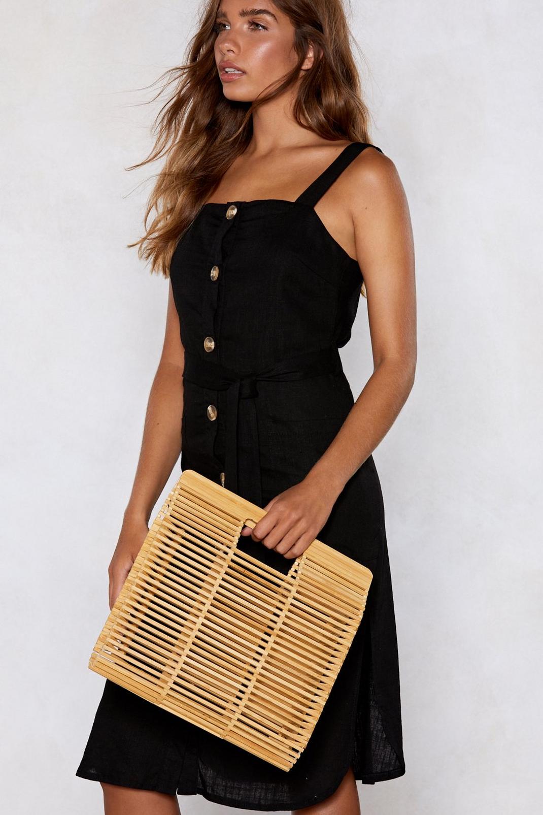 WANT Touch Wood Clutch Bag image number 1