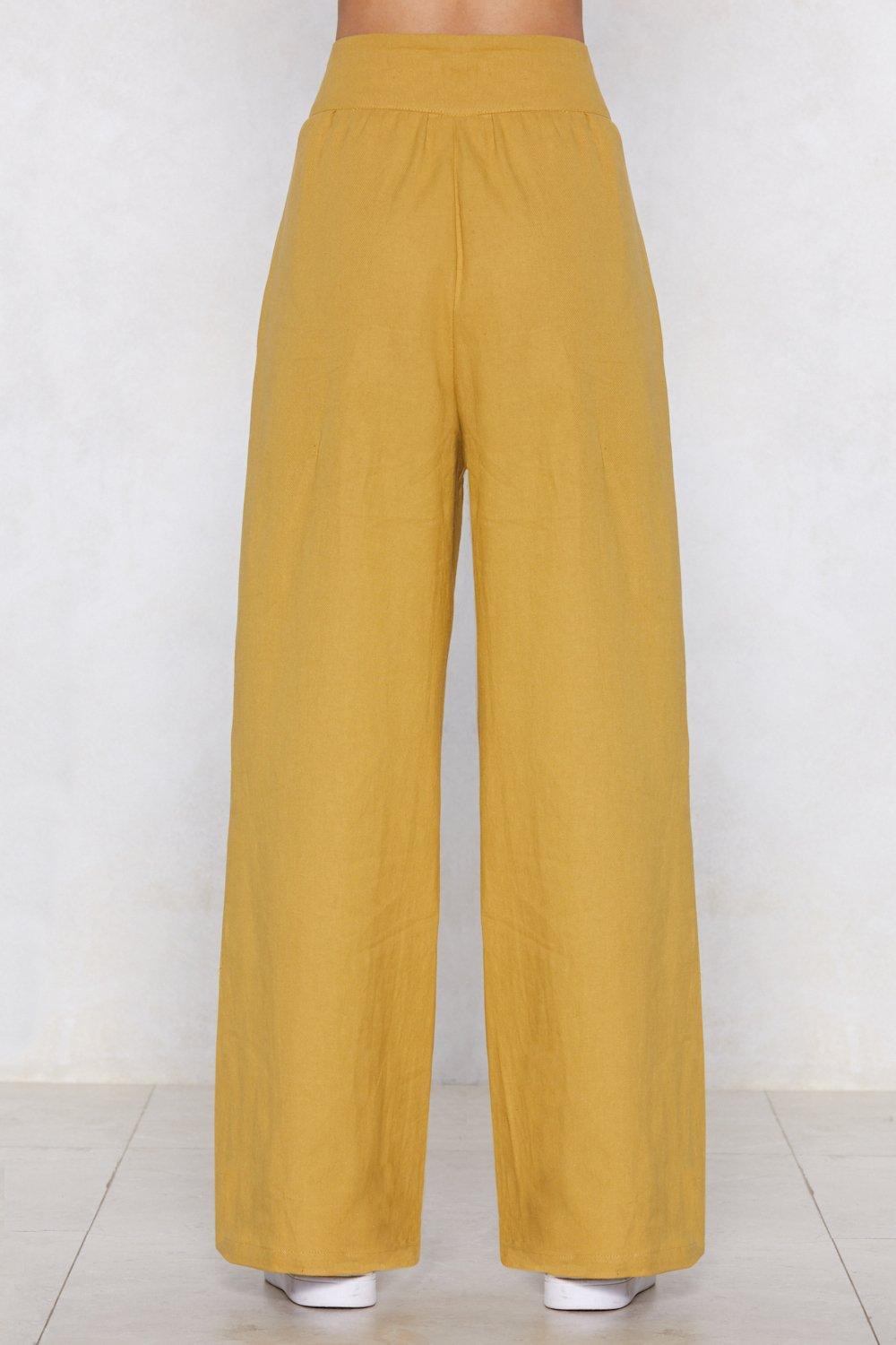 Dip It Flow Wide-Leg Pants