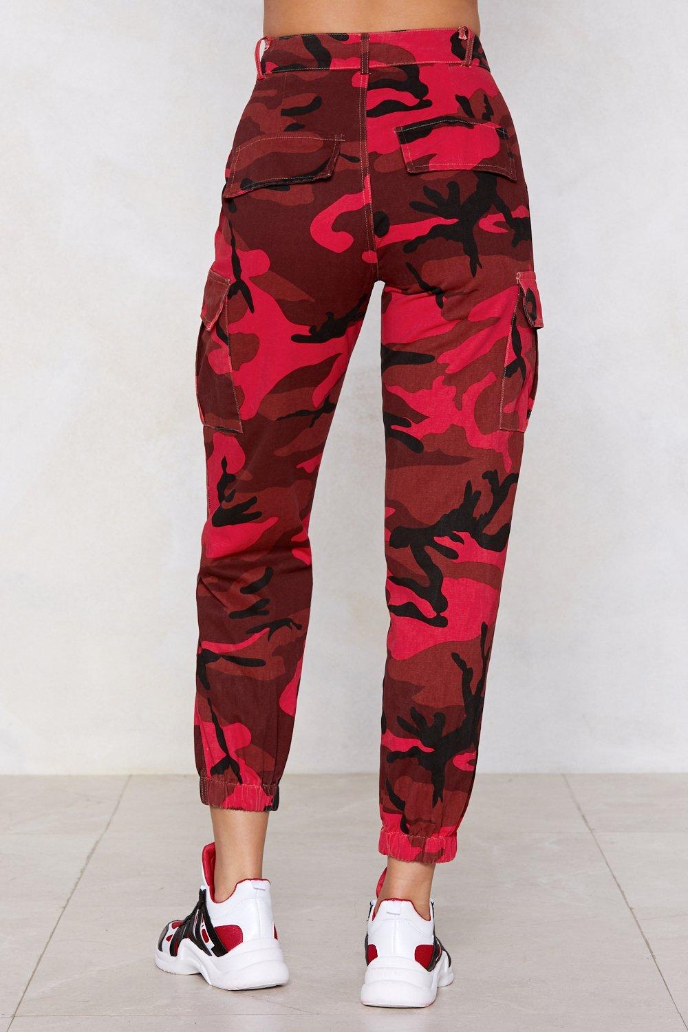 Nasty gal camo on sale pants