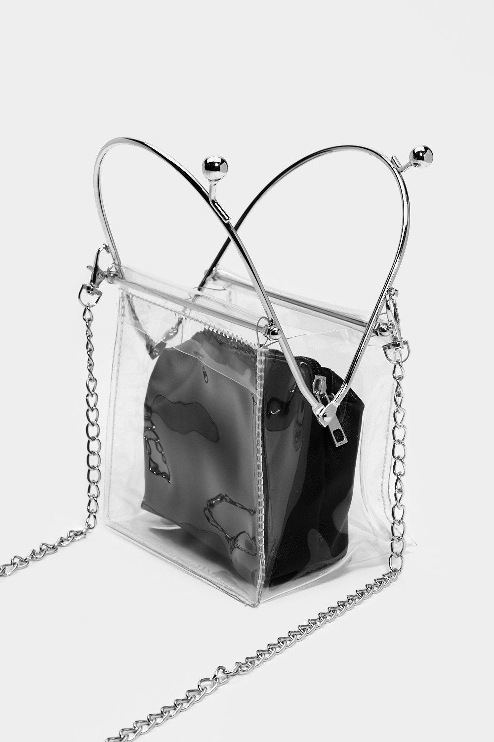 Nasty gal cheap clear bag