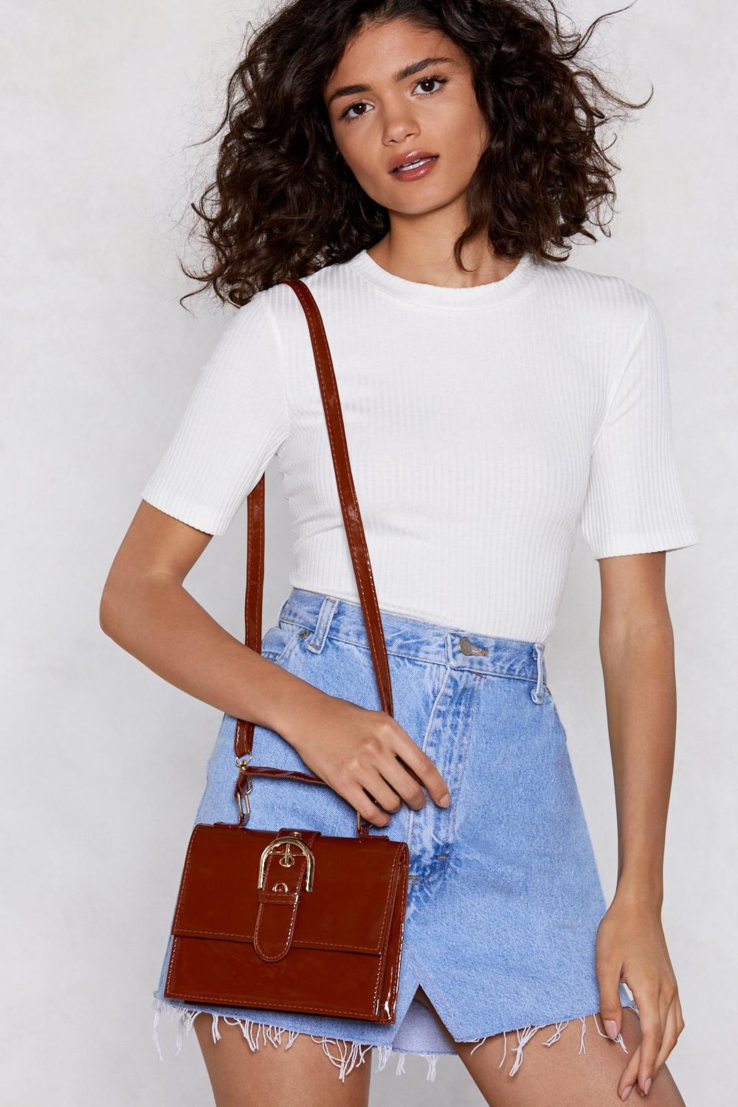 WANT Give a Buckle Crossbody Bag image number 1