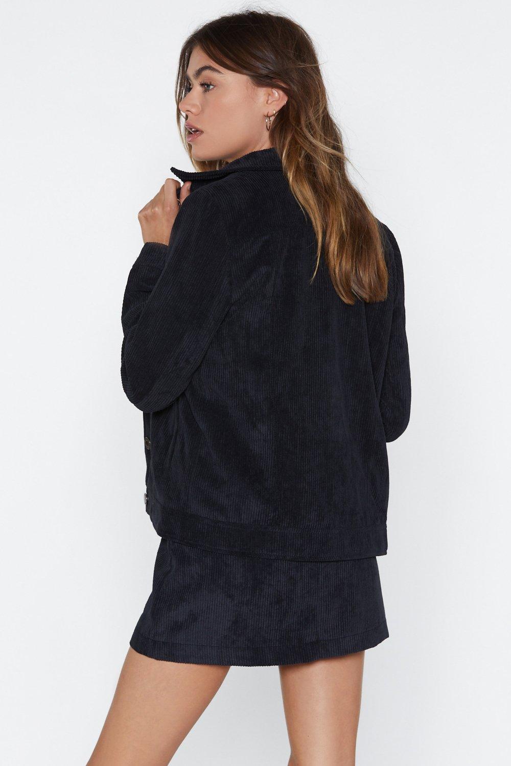 Casual Corduroy Jacket Nasty Gal