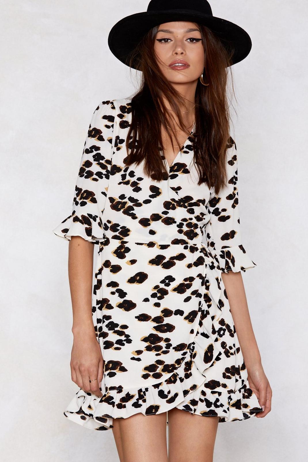 Spoiled Fur Choice Leopard Dress image number 1