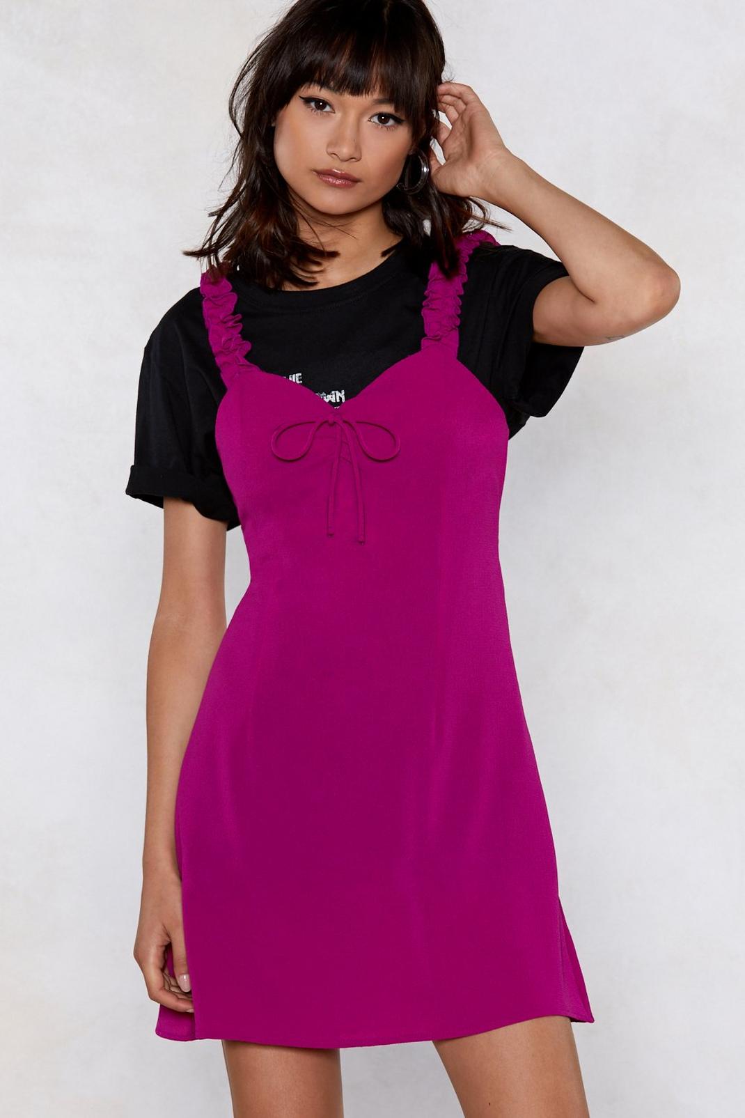 Ruffle Night Relaxed Dress image number 1