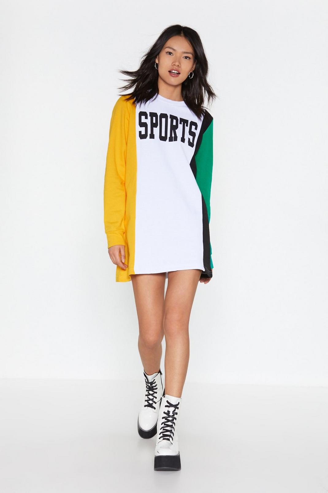 Sports Sweatshirt Dress image number 1