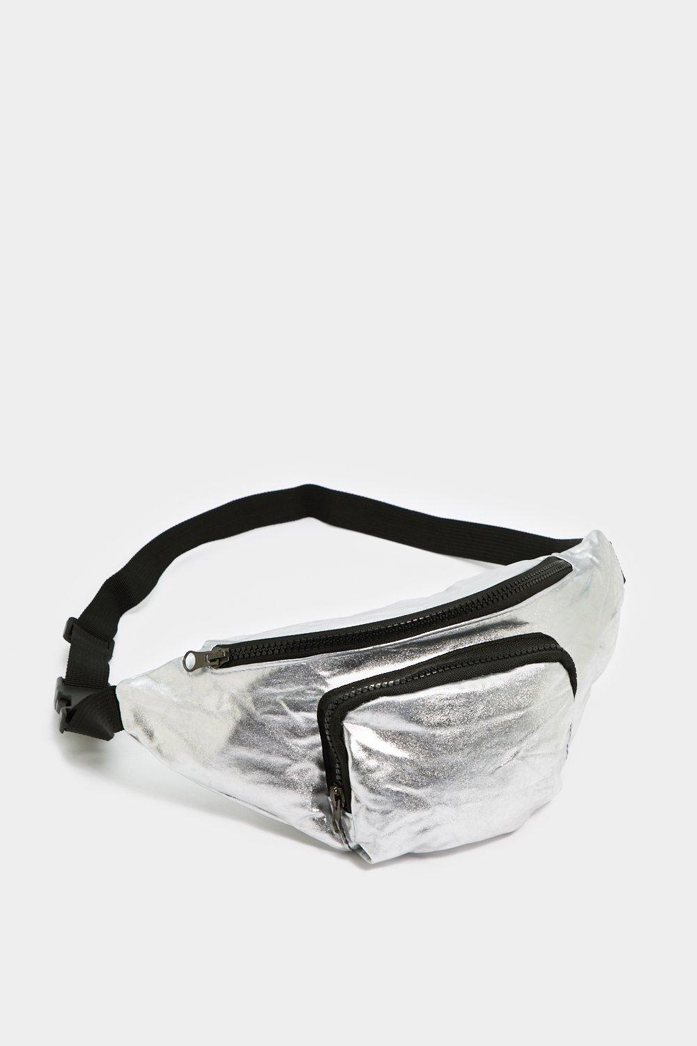 Metallic 2025 fanny packs