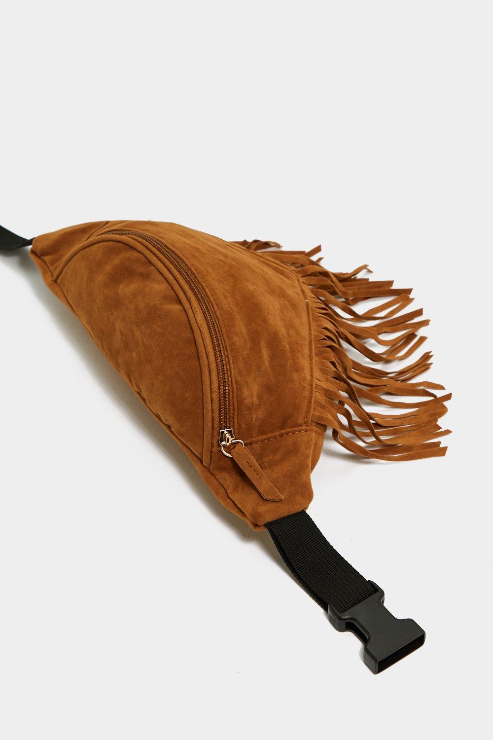 WANT You Should Swing By Sometime Fringe Fanny Pack