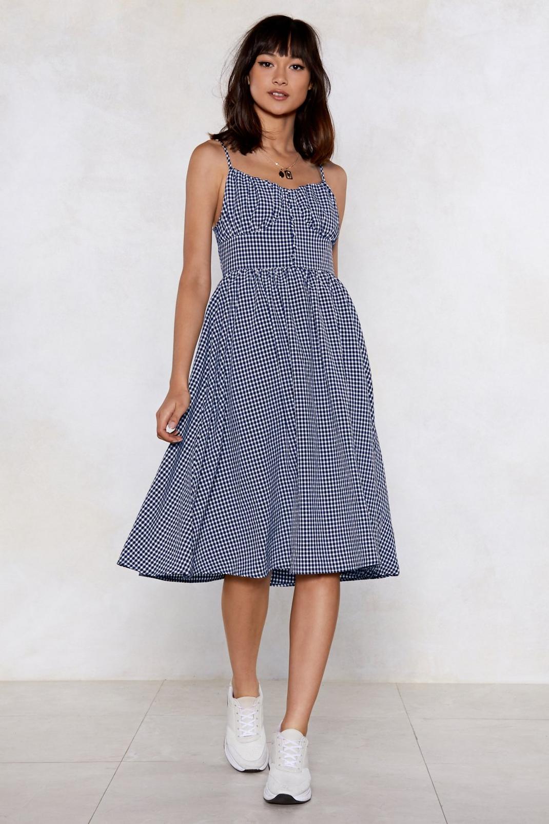 It's Easy Gingham Dress image number 1