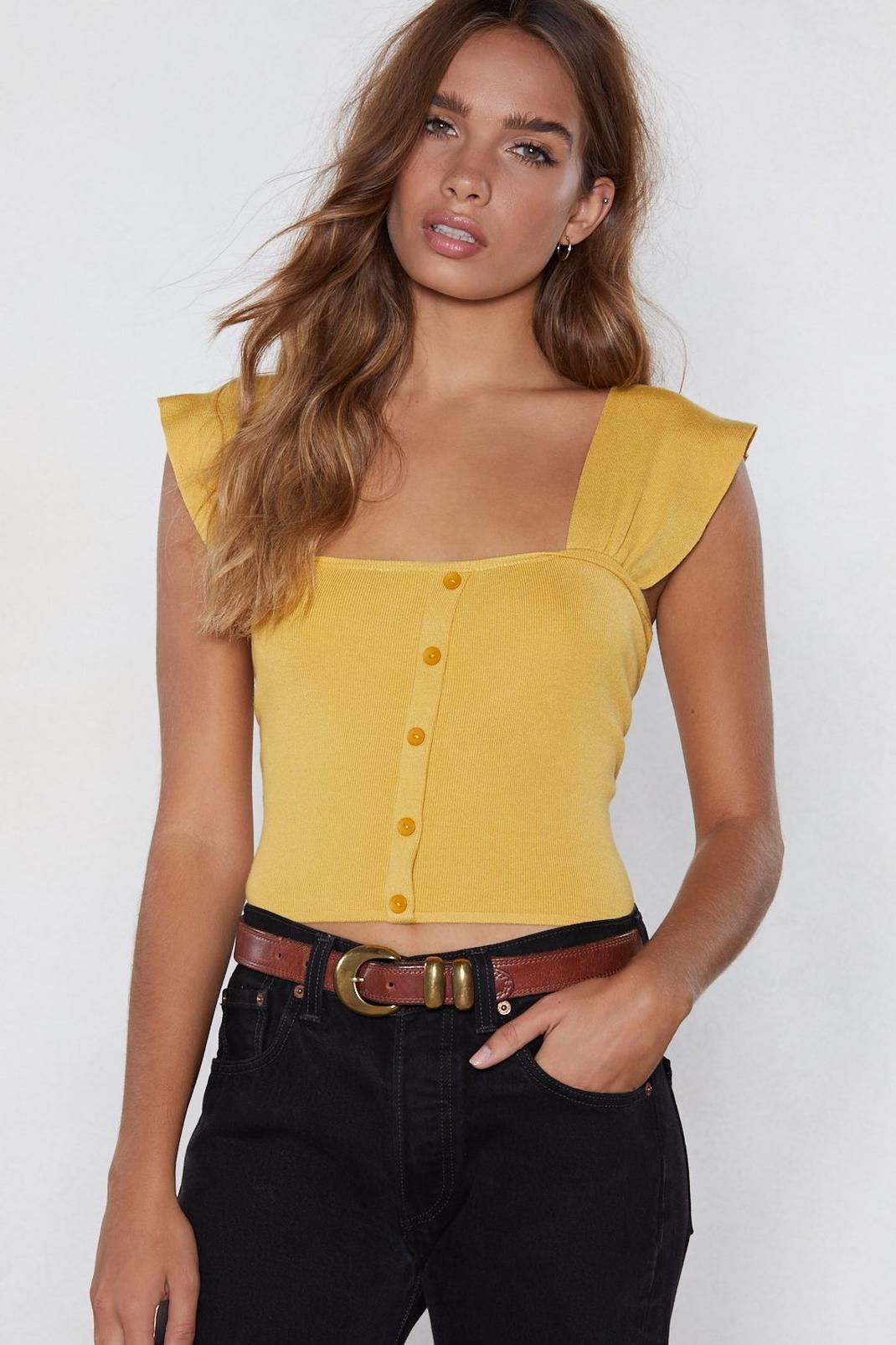 Wait It Out Ribbed Crop Top image number 1