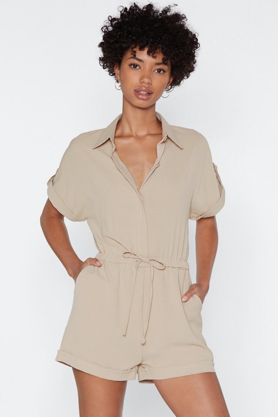 You Tied That Right Utility Romper image number 1