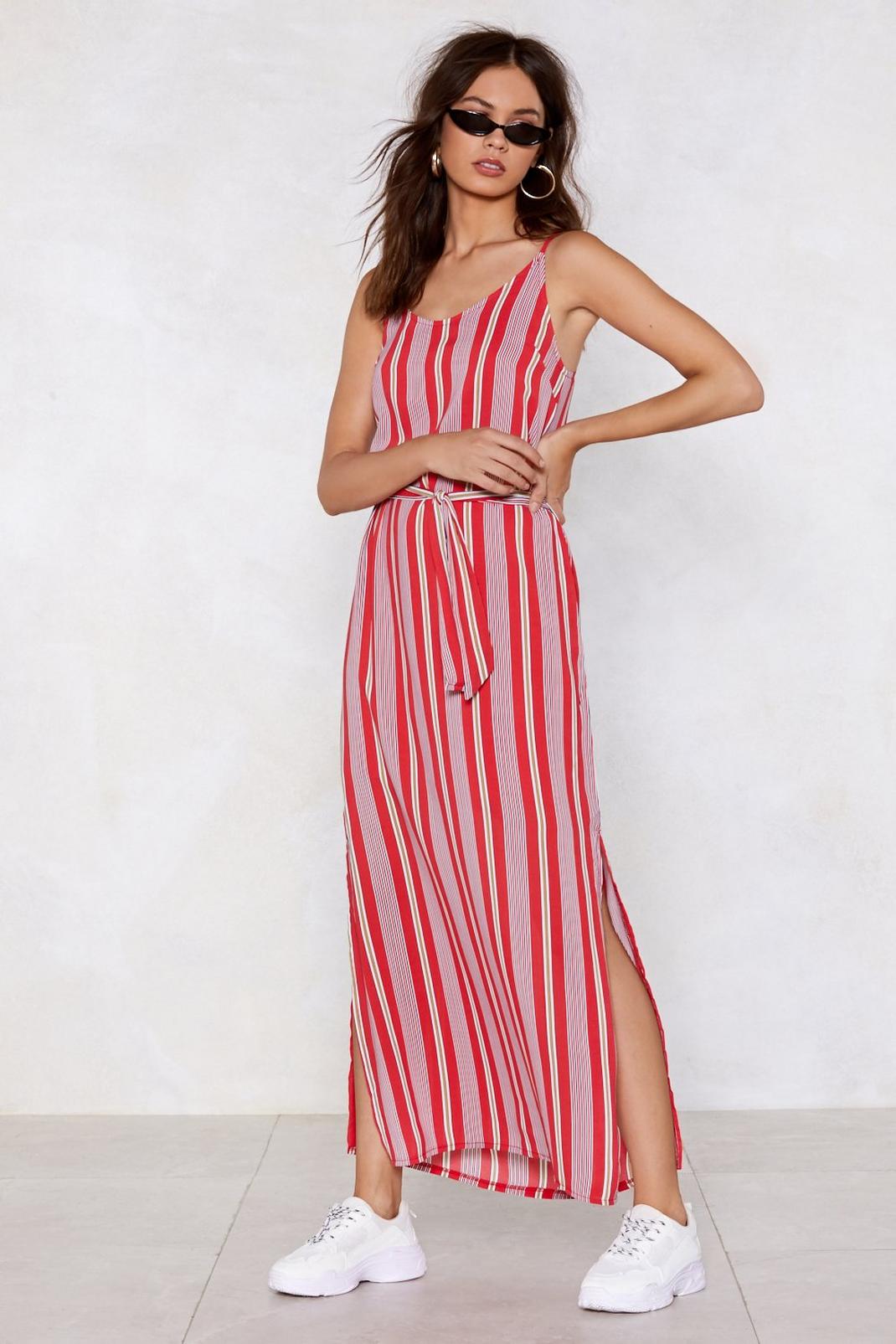 What's Line is Yours Striped Dress image number 1
