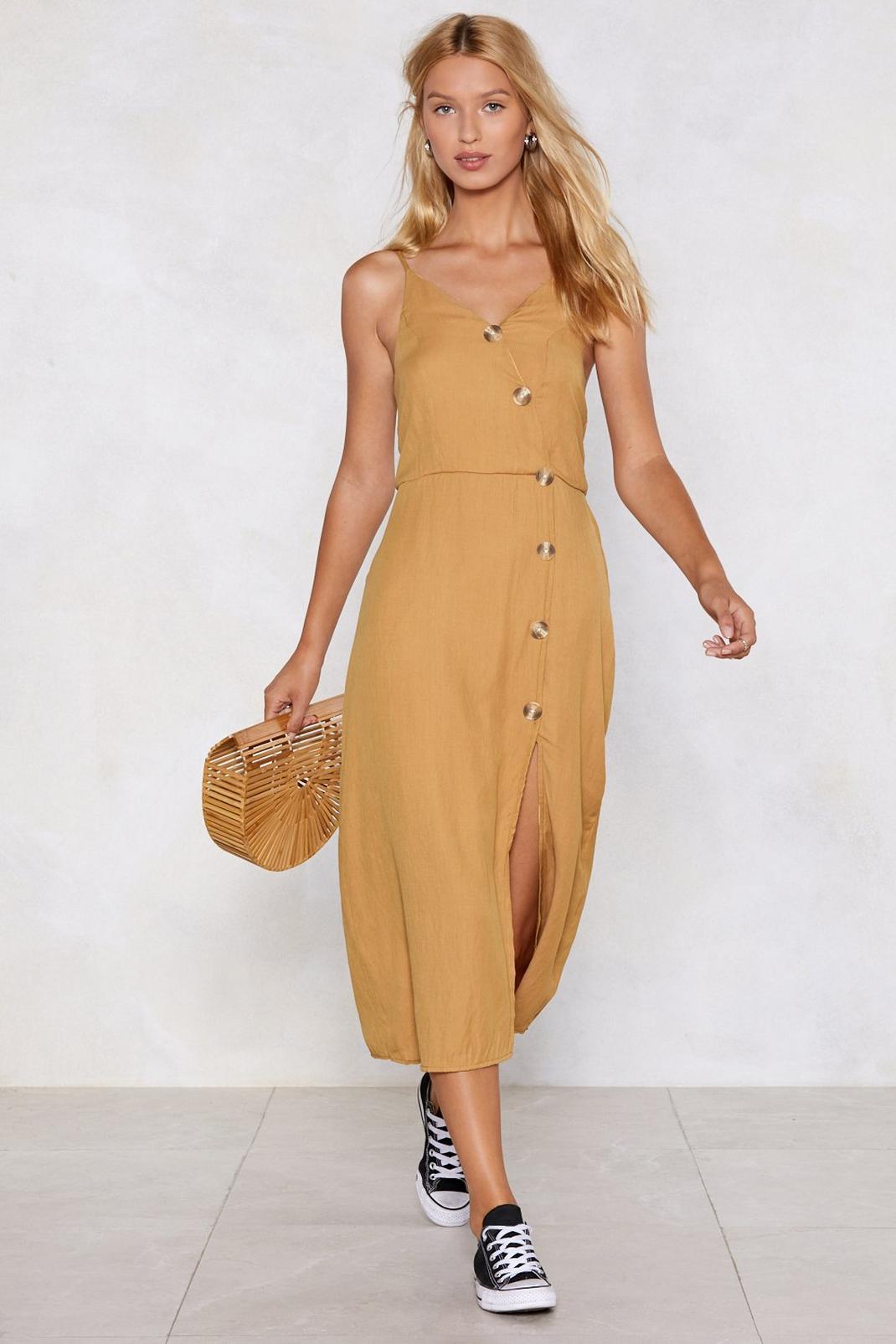 Easy Button the Eye Midi Dress image number 1