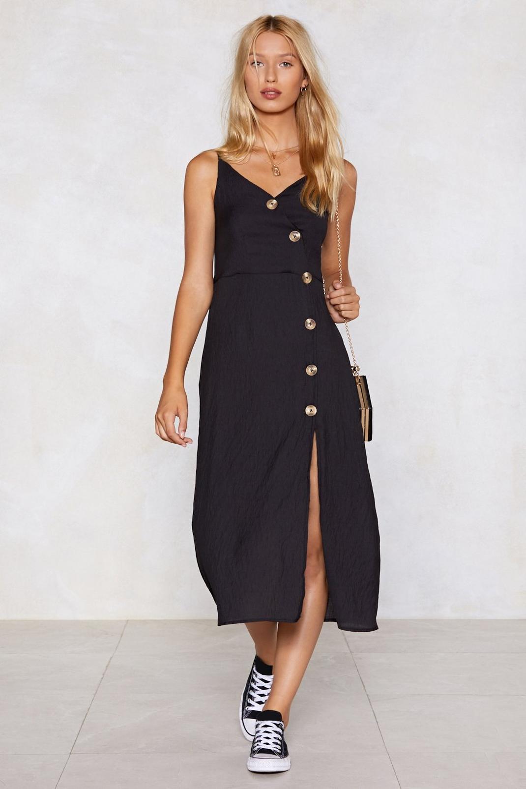 Easy Button the Eye Midi Dress image number 1