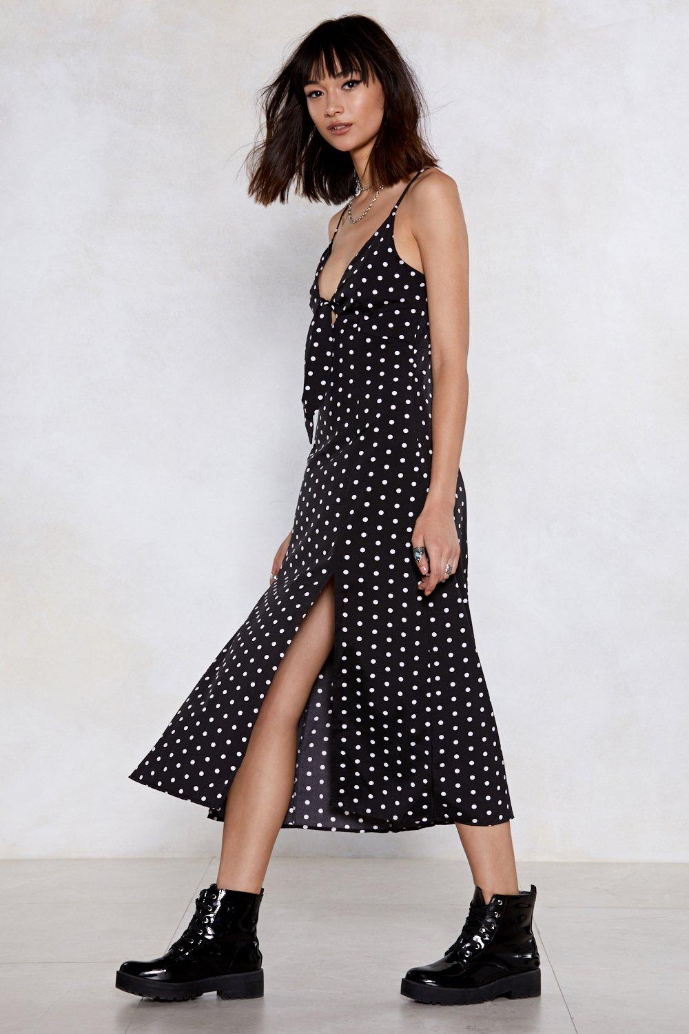 nasty gal polka dot