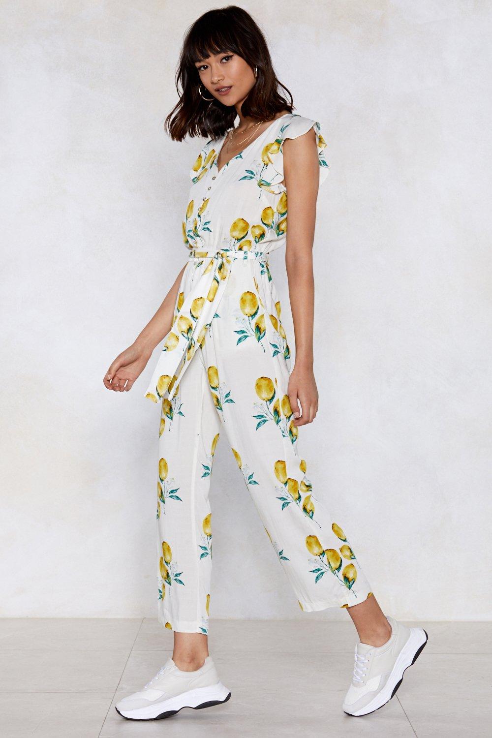 lemon jumpsuit