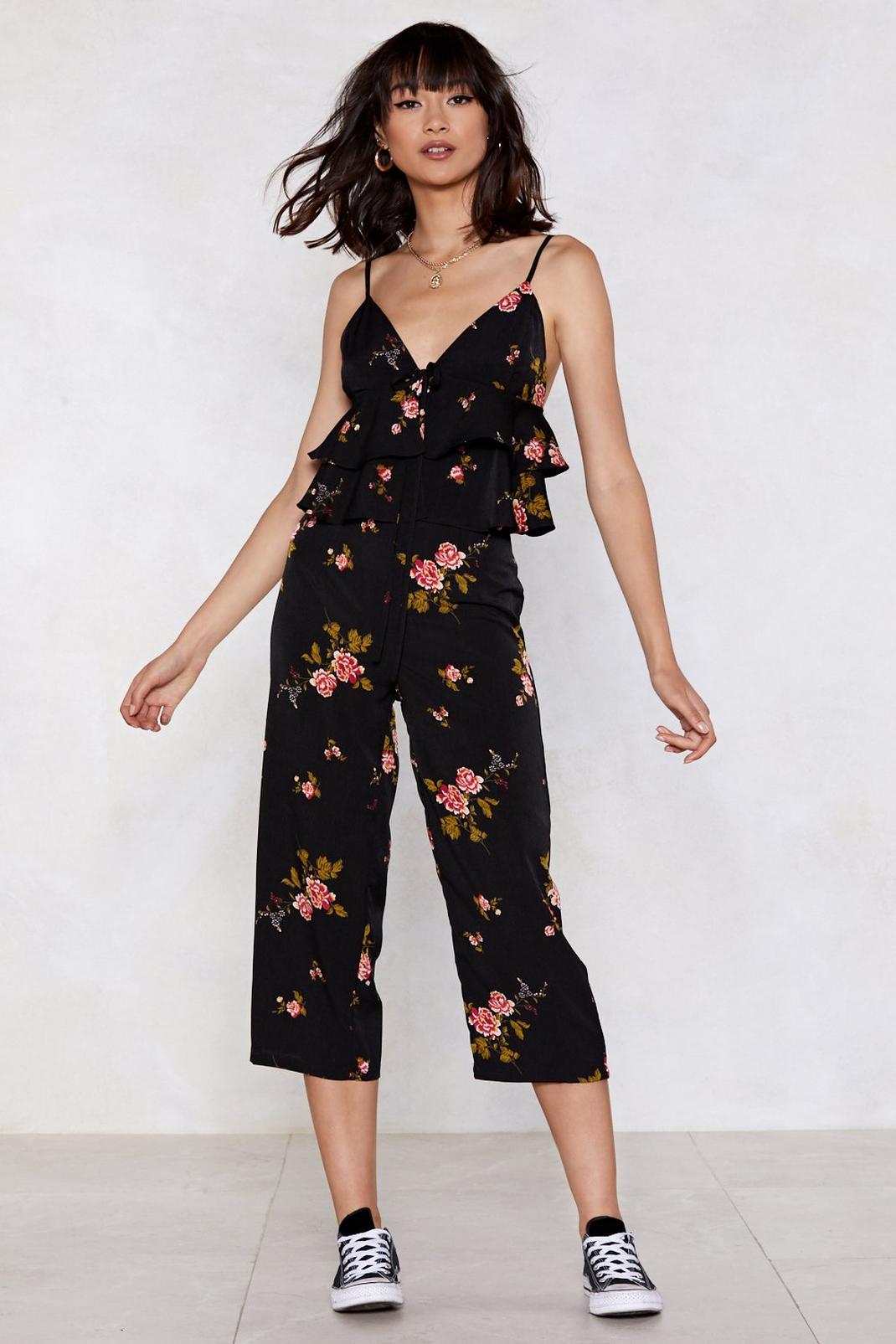 Bud Seriously Floral Top and Pants Set image number 1
