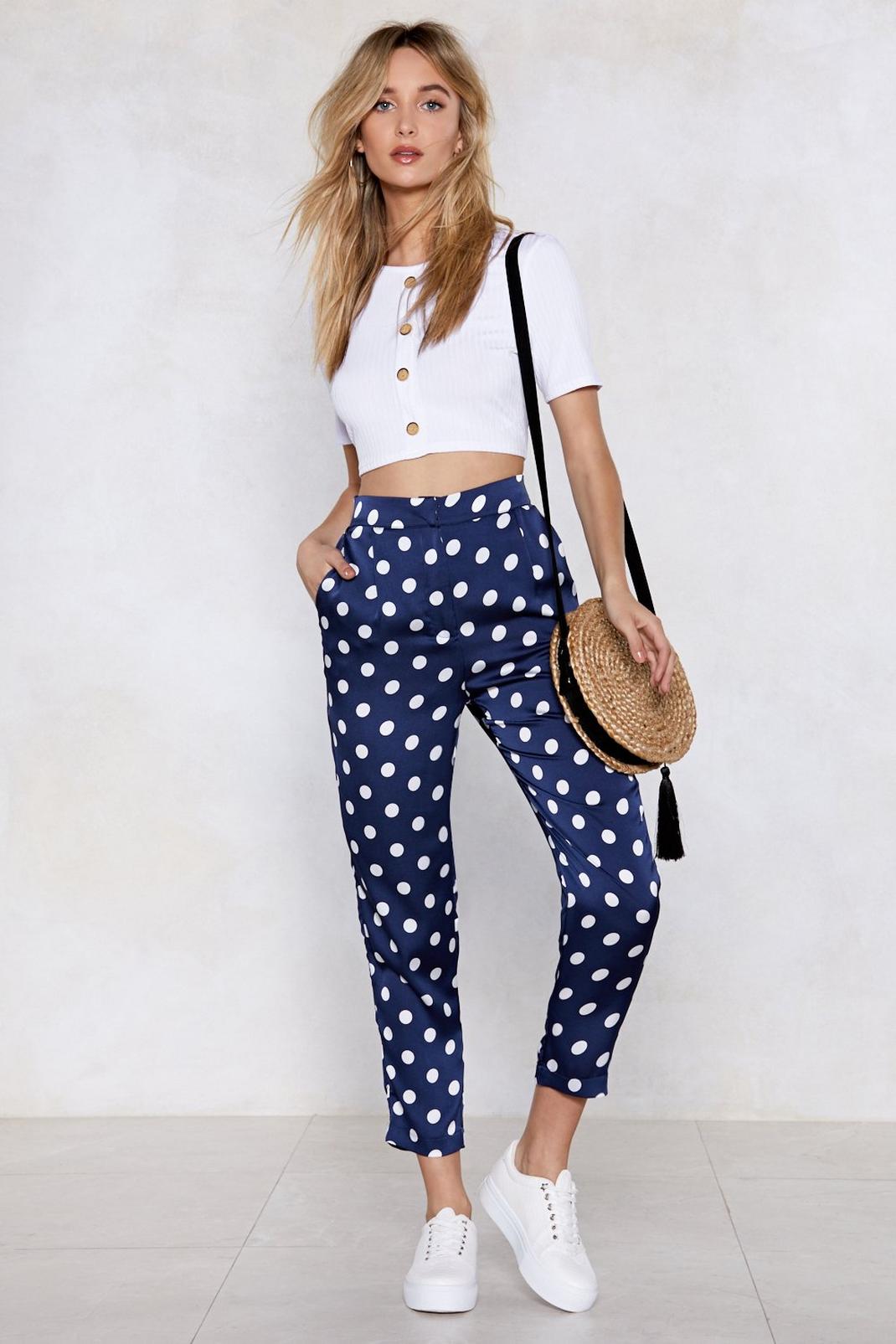 Come Round My Way Polka Dot Pants image number 1