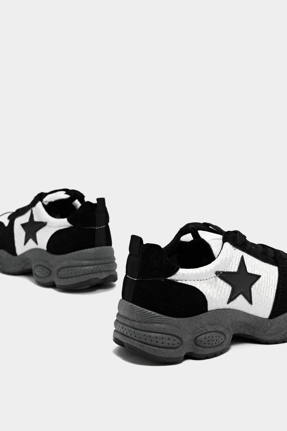 Blck Star Chunky Ugly Trainer