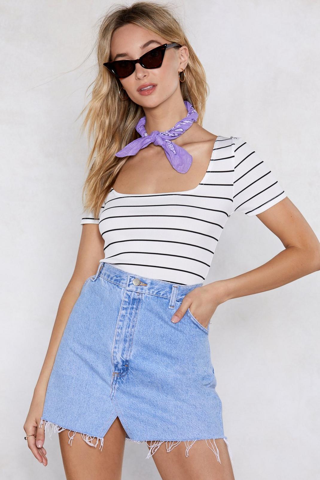 Preppy and Ready Striped Tee image number 1
