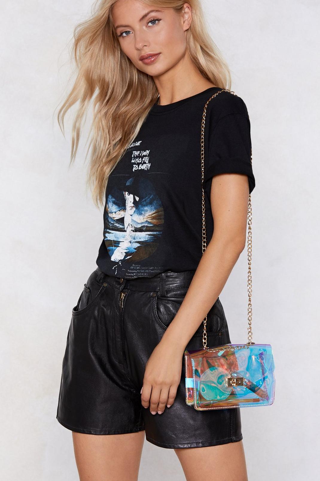 WANT Intergalactic Holographic Crossbody Bag image number 1