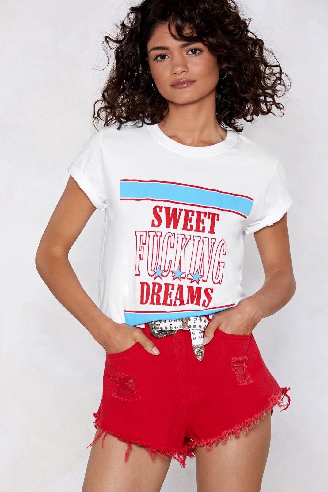 Sweet Fucking Dreams Relaxed Tee image number 1